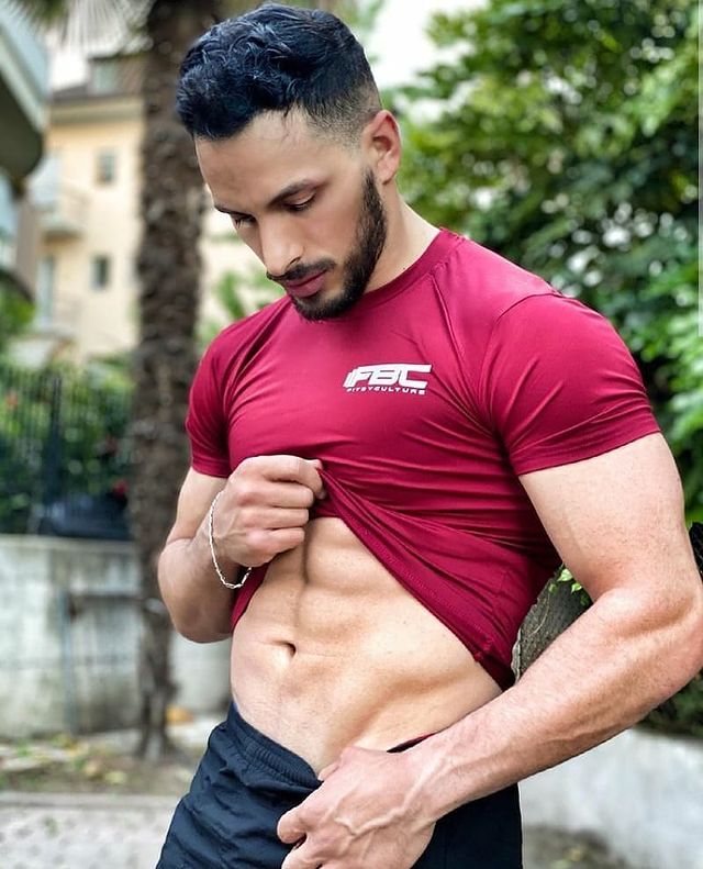 Men FBC Slim Compression Fitness Shirts 2